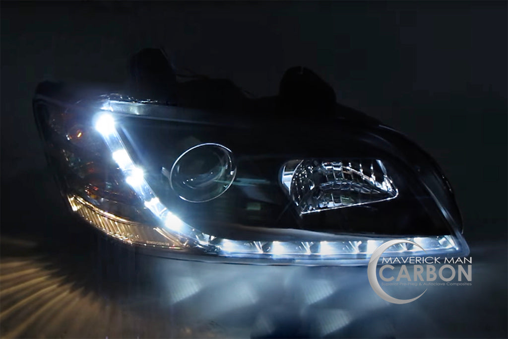 Pontiac G8 Projector Headlight w/LED Driving Lights – Maverick Man