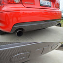 BLEMISHED  GTO Carbon Fiber Rear Exhaust Insert w/GTO -  LIMITED QUANTITIES!