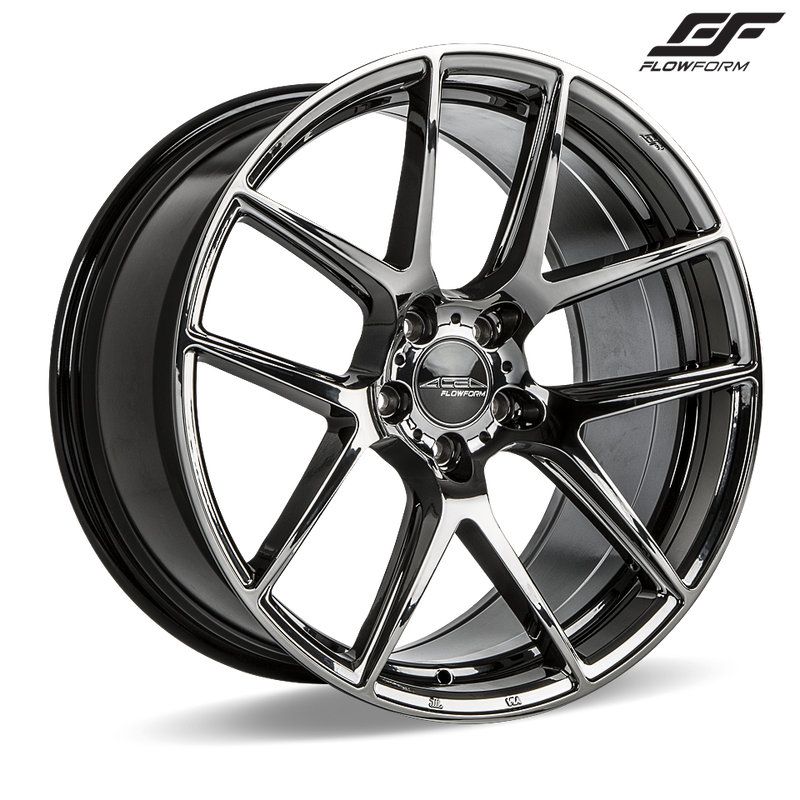 ACE Alloy Flow Formed 20 Inch x9 and x10 Staggered AFF02 Wheels