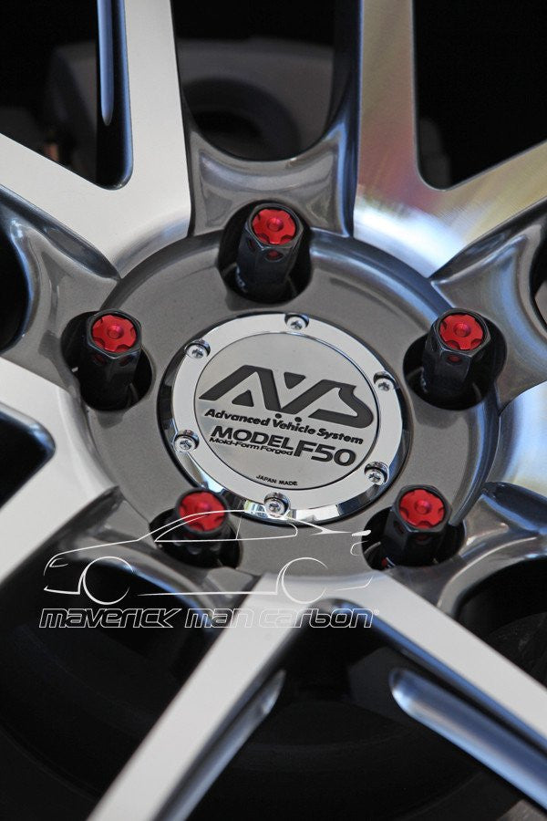 Colored shop lug nuts