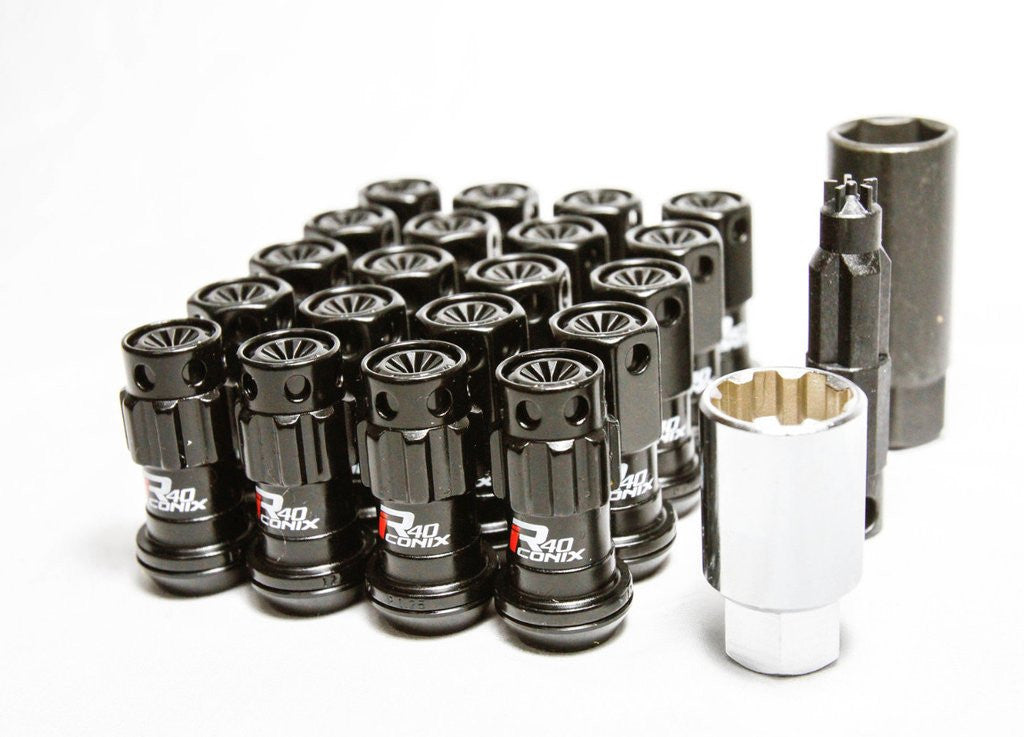 Pontiac GTO KICS R40 ICONIX Racing Lug Nuts and Locks with Color