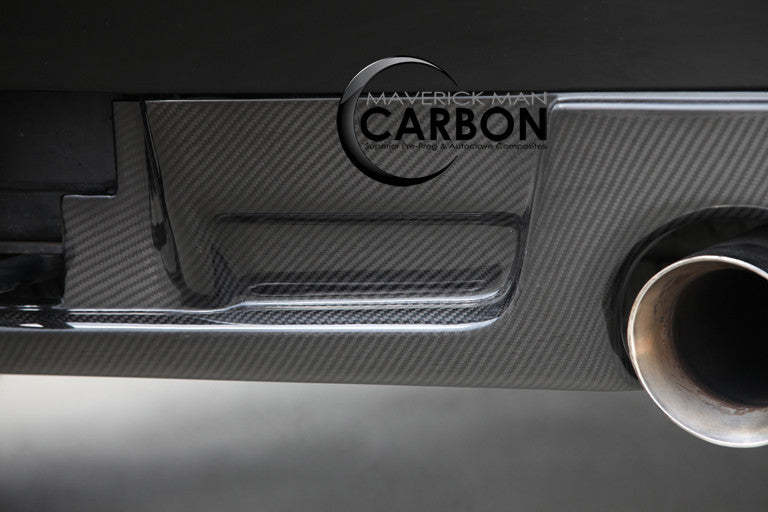 Trailblazer SS Carbon Fiber Lower Rear Exhaust Valance - DEPOSIT ONLY