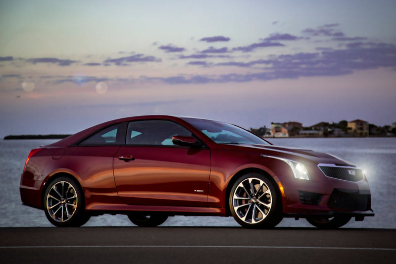 The ATS-V prohibits you from looking like an average jerk who drives a German car because everyone else at work does, too.