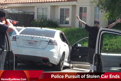 High Speed Chase ends in 2 Subjects arrested at gunpoint in Stolen Pontiac G8!
