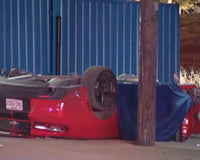 Fort Worth, TX Police Investigating Two Deaths in a Camaro Rollover during Street Takeover