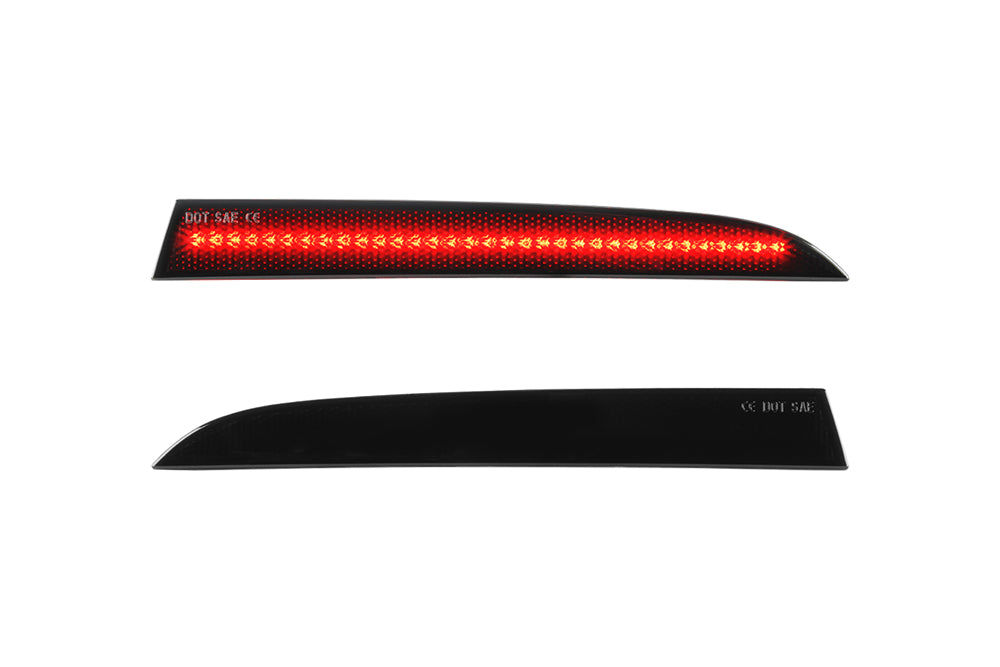 Ats V Rear Diffuser Cadillac ATS (Non V) LED Lower Rear Diffuser / Bumper Reflector ...