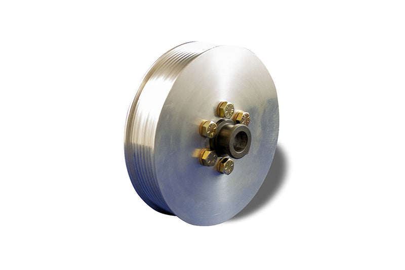 Billet Aluminum Innovators West Power 8 Rib Steering Pulley