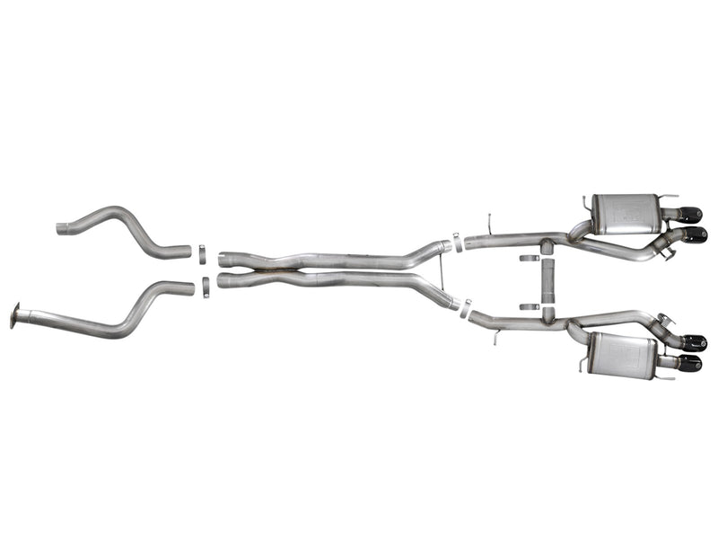 Cadillac ATS-V MACH Force-Xp 3 inch 304 Stainless Steel Cat-Back Exhaust System - FREE SHIPPING