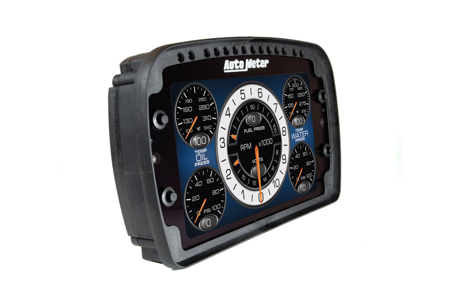 Auto Meter Competition Instruments Autometer LCD Competition Dash – Maverick Man Carbon