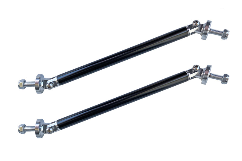 Splitter Suppprt Rods with 11mm Black Sleave w/Machined Ends
