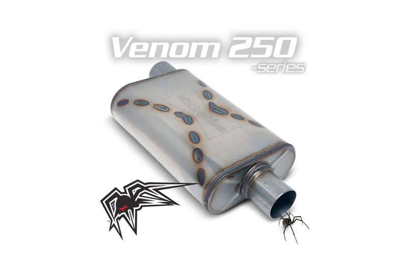 Black Widow Venom 250 Series Muffler