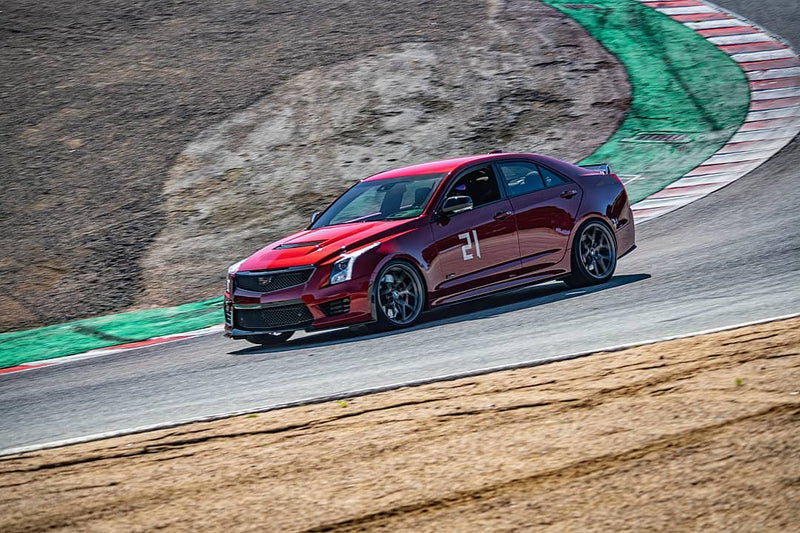 Carbon Fiber Spoiler w/ Wickerbill for the Cadillac ATS-V Sedan and Coupe