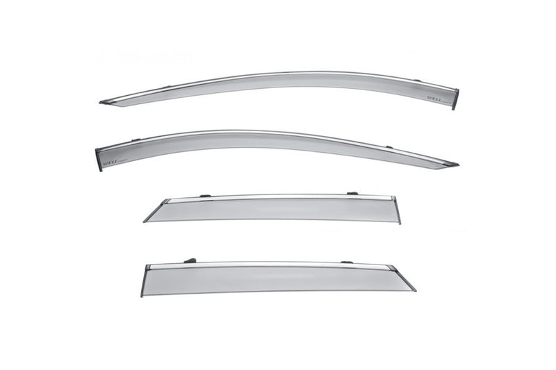 Cadillac XT5 2017-2020 Window WELLVisors Visors w/ Chrome Trim - FREE SHIPPING