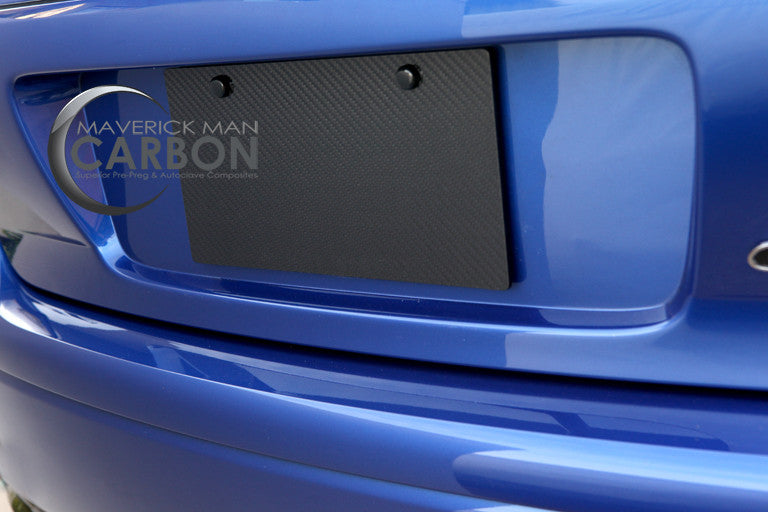 Carbon Fiber License Plate