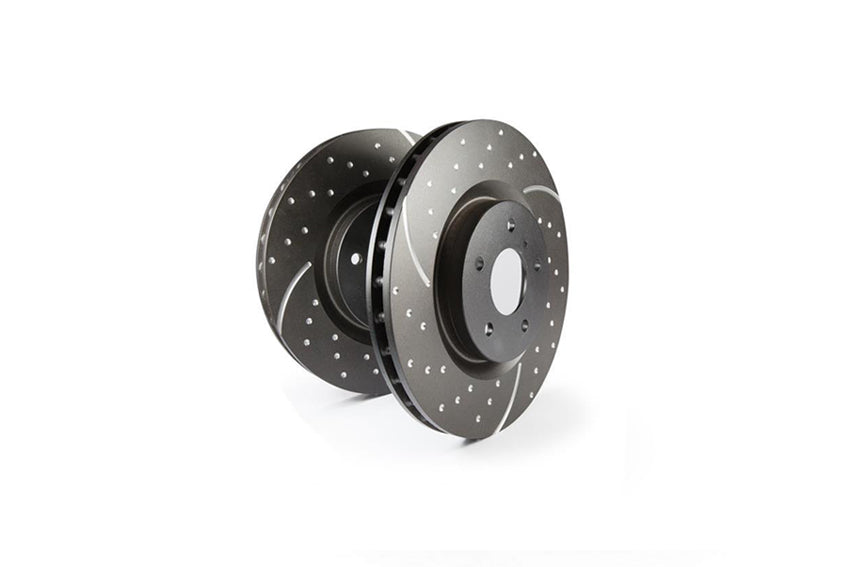 Pontiac G8 (GT & GXP) EBC GD Slotted and Dimpled Brake Rotors ...