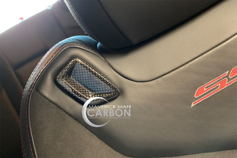 Chevy SS Sedan Carbon Fiber Seat Decor Trim Covers