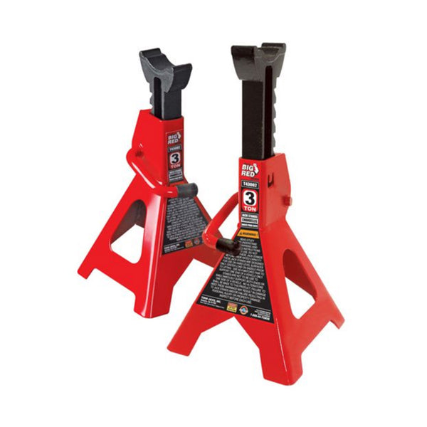 3 Ton Steel Double Locking Floor Jack Stands – Maverick Man Carbon