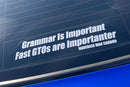 Grammar Is Importanter Sticker