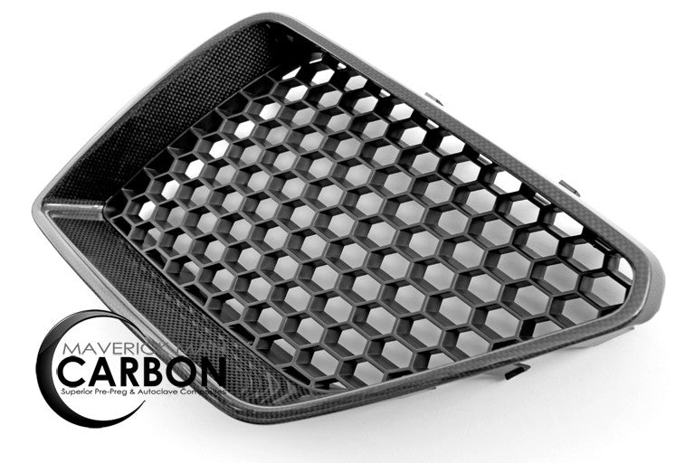 Discounted Pontiac G8 Carbon Fiber Grille ONE LEFT! ONE SIDE ONLY!