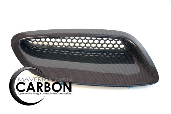 GTO Carbon Fiber Hood Scoops - DEPOSIT ONLY
