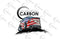 Maverick Man Carbon CarToon Pontiac GTO Stickers