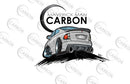 Maverick Man Carbon CarToon Pontiac GTO Stickers