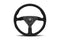 Momo Monte Carlo Steering Wheel w/ Alcantara Suede grips w/ Black Stitching