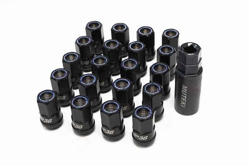 Pontiac GTO HR38 Lug Nuts in Black