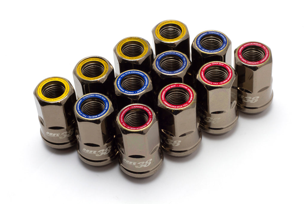 Pontiac GTO HR38 Lug Nuts in Titanium Chrome – Maverick Man
