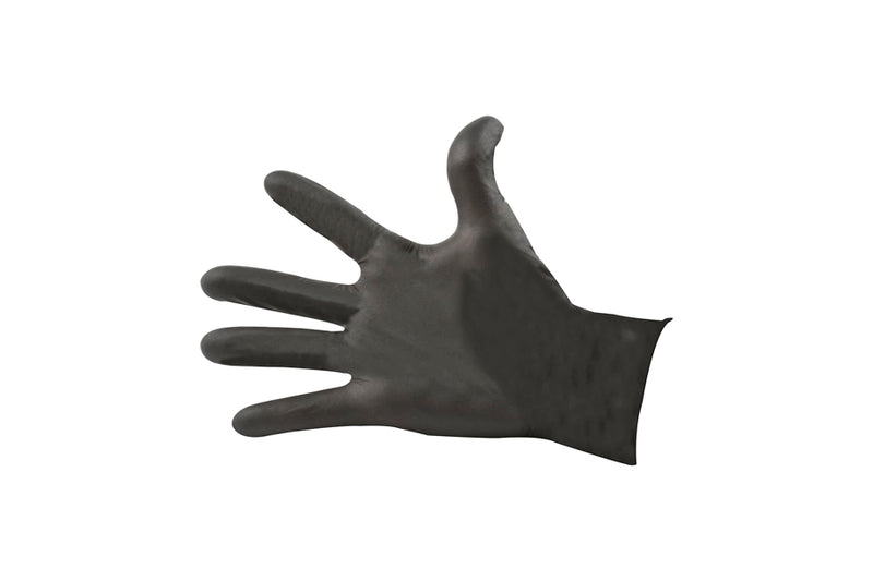 Nitrile Black Shop Gloves Black