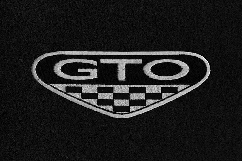 Pontiac GTO Floor Mat with Embroidered "GTO" Logo