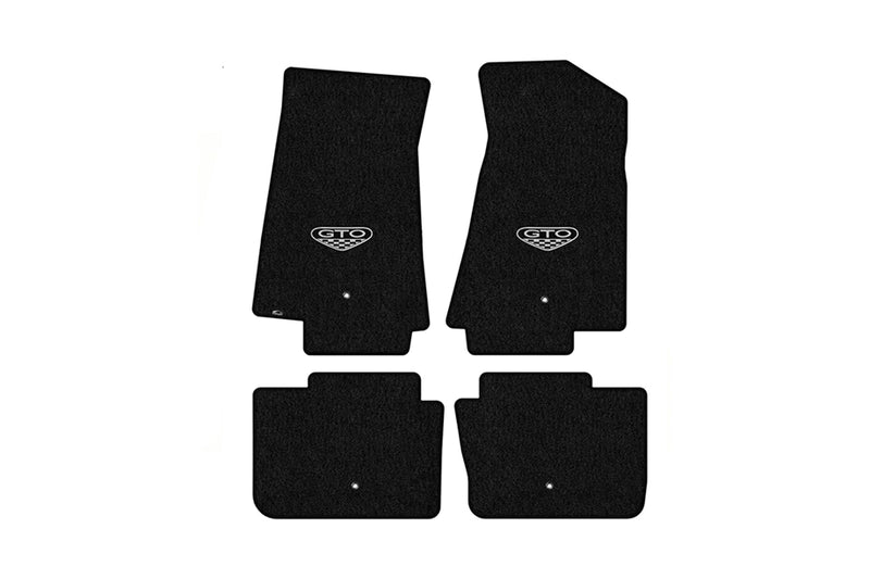 Pontiac GTO Floor Mat with Embroidered "GTO" Logo