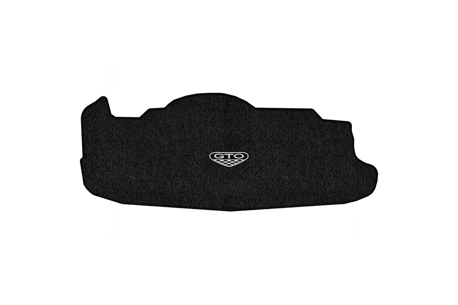 Lloyd Mats Velourtex Pontiac GTO Red on Black 4 Pc Floor Mats (1966 Lloyd Mats Velourtex Pontiac GTO Red on Black 4 Pc Floor Mats (1966
