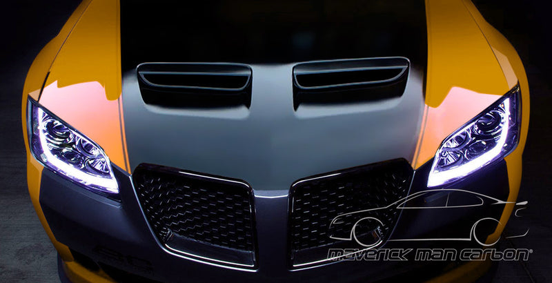 Pontiac G8 Projector Headlights with LED DRL