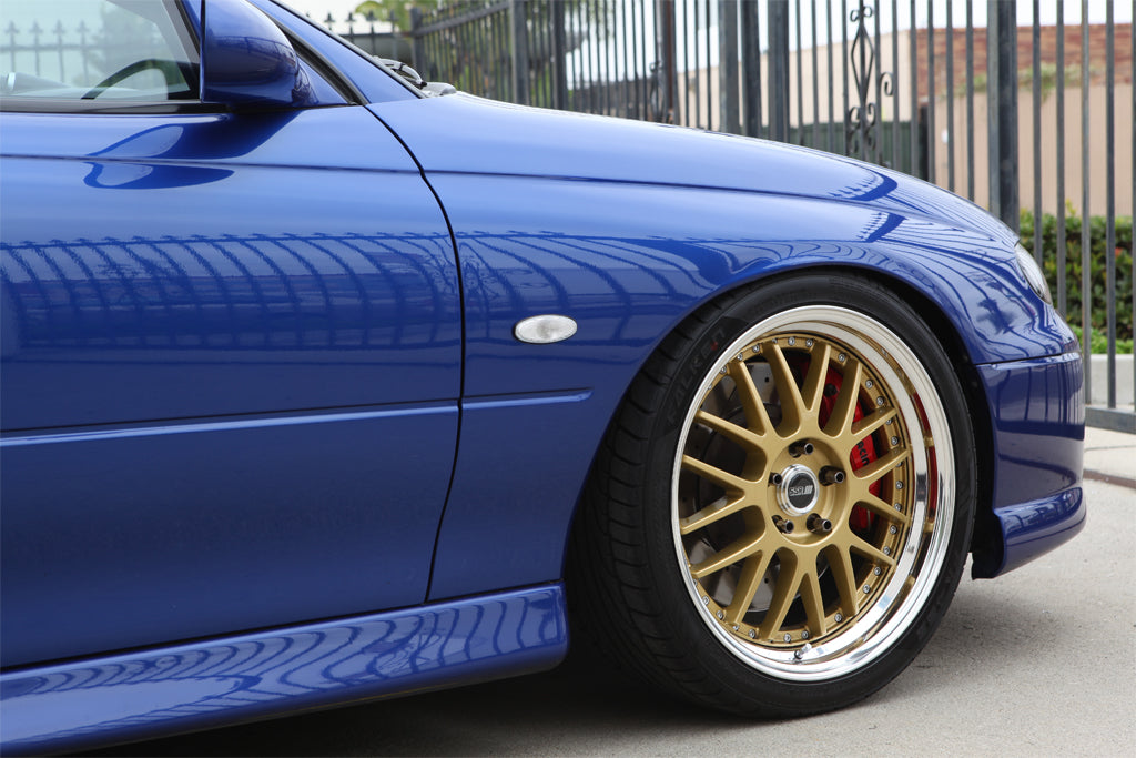 Custom Big Rim Gto Pontiac GTO SSR Professor 3 Piece Wheels – Maverick Man Carbon