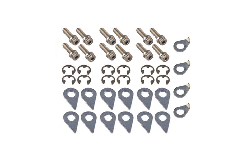 Headlock Locking Header Bolts M8-1.25 x 25mm Set of 12 Fits GM LS or LT Series Engines Mr Gasket