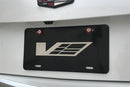 Cadillac "V" Aluminum Laser Engraved Display License Plate