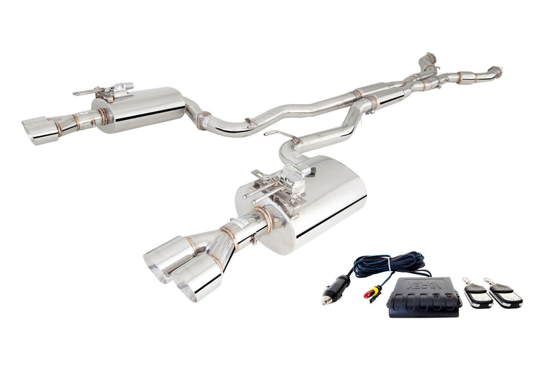 Pontiac G8 XForce Stainless Steel Cat-Back System w/Twin 3" Piping and Varex Rear Mufflers